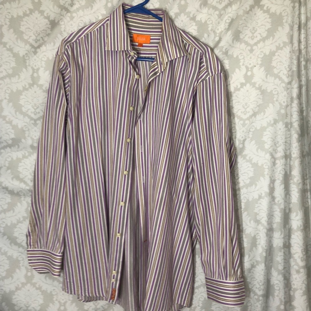TALLIA Cotton Button Down L
